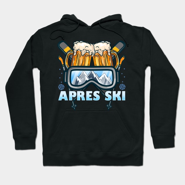 Apres Ski Party I Skifahren Snowboarden I Jagatee I Bier design Hoodie by biNutz